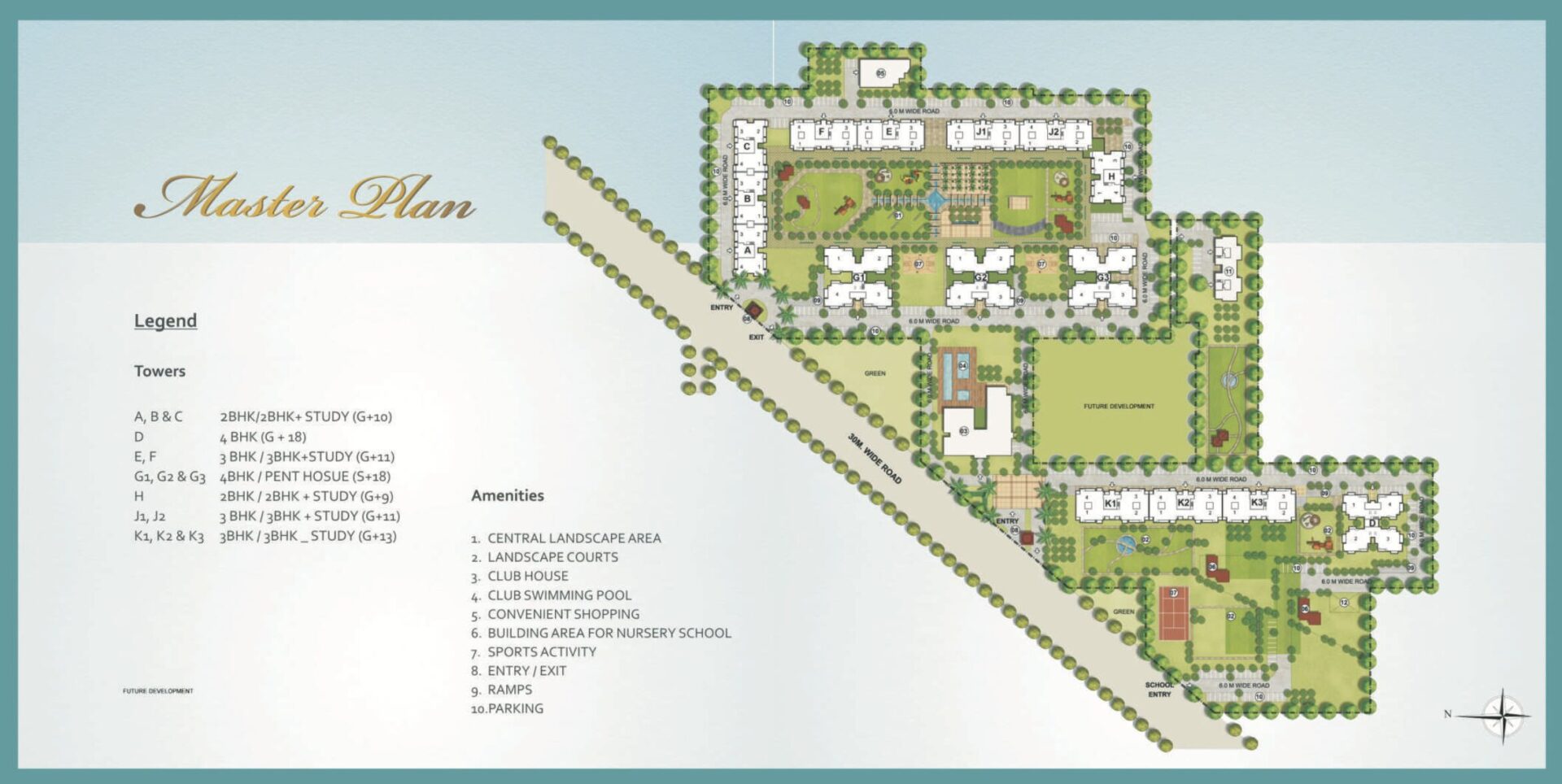 Indiabulls Centrum Park Master Plan